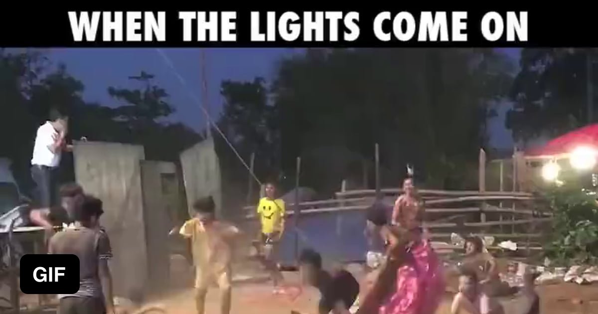 When the lights come on in the club 9GAG