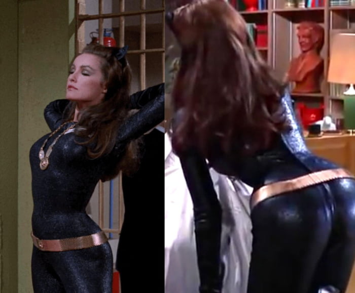 Julie Newmar, old school Catwoman - 9GAG