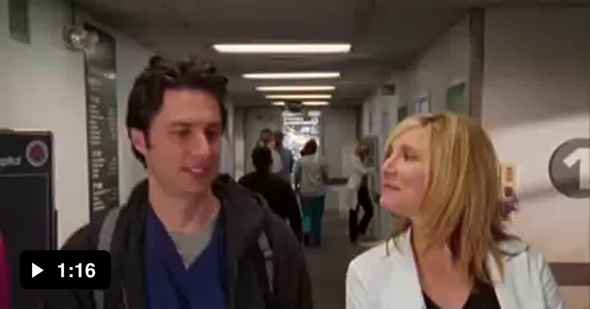 Random dose of Scrubs. (BTW the drummer/delivery guy was producer and