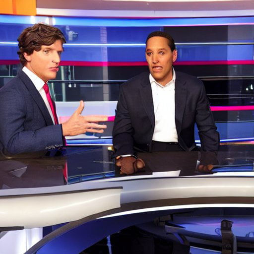 Were I a pitch man for Newsmax, I would propose an odd couple style