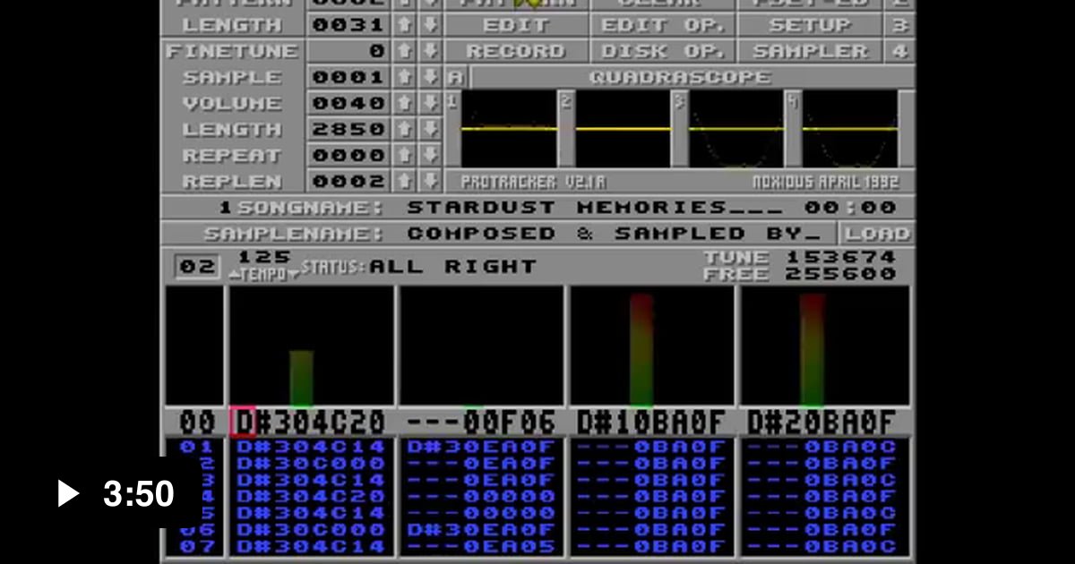 Jester - Stardust Memories (ProTracker, 1992) - 9GAG