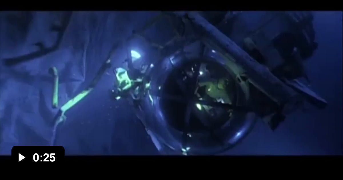 Submersible Implosion In Scene From James Cameron S The Abyss 1989 9GAG