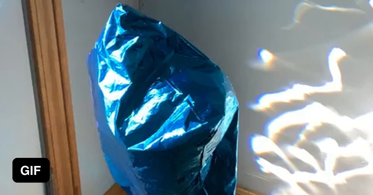 Who knew crumpled balloons had such pretty reflections? 9GAG