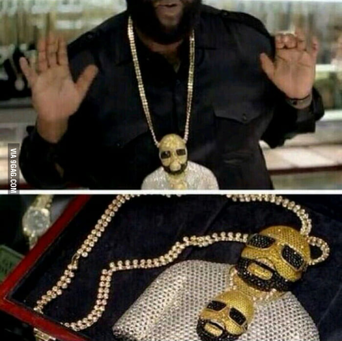 Rick Ross's chainception - 9GAG