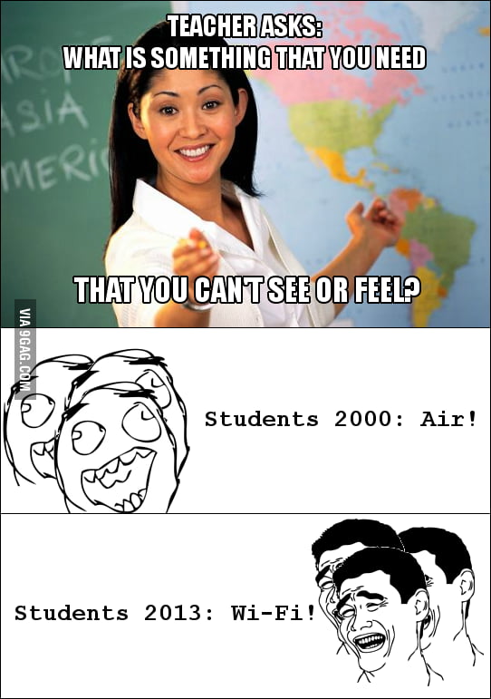 Students then and now ... - 9GAG