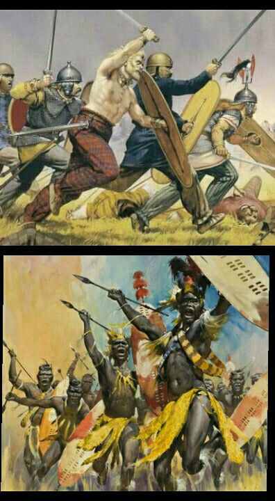 100 Celtic Warriors Vs 100 Zulu Warriors Who Shall Come Out On Top 9gag