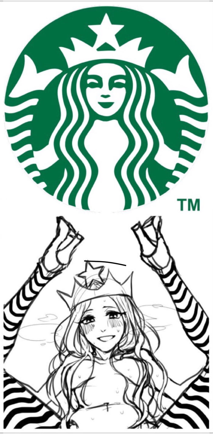 Starbucks Logo From Behind Meme