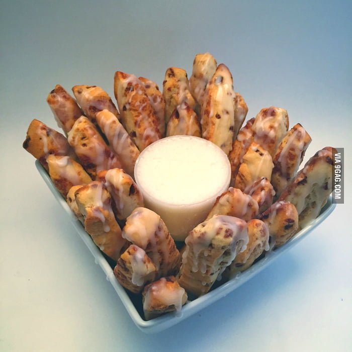 CinnaFries with Vanilla Icing Dip - 9GAG