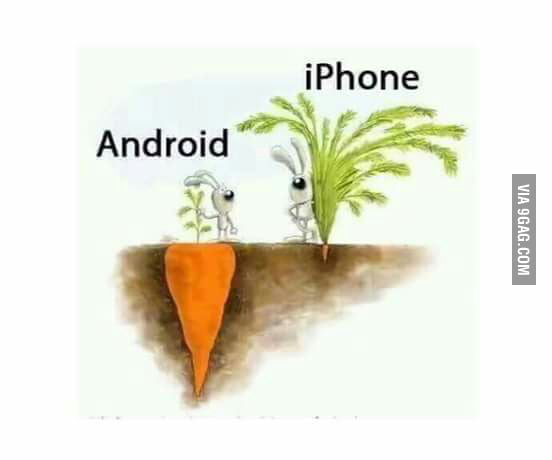 ANDROID VS IOS - 9GAG