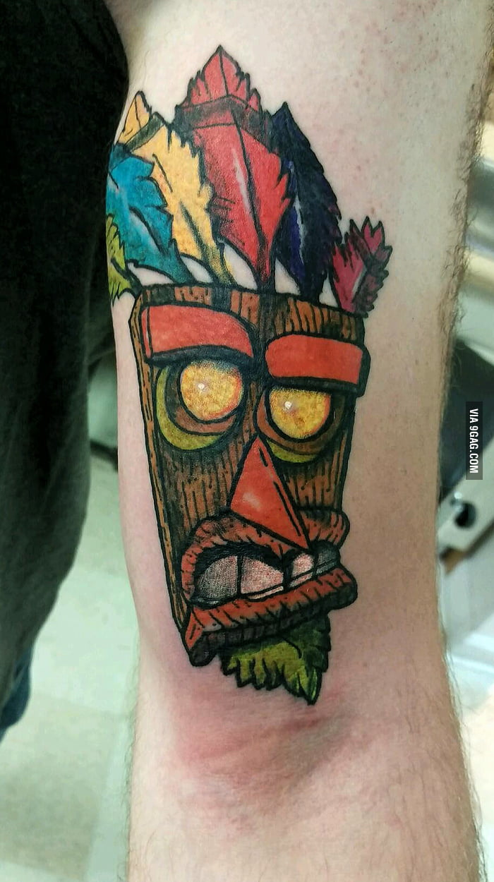 Crash bandicoot burbuga. #zongeek  Crash bandicoot tattoo, Crash