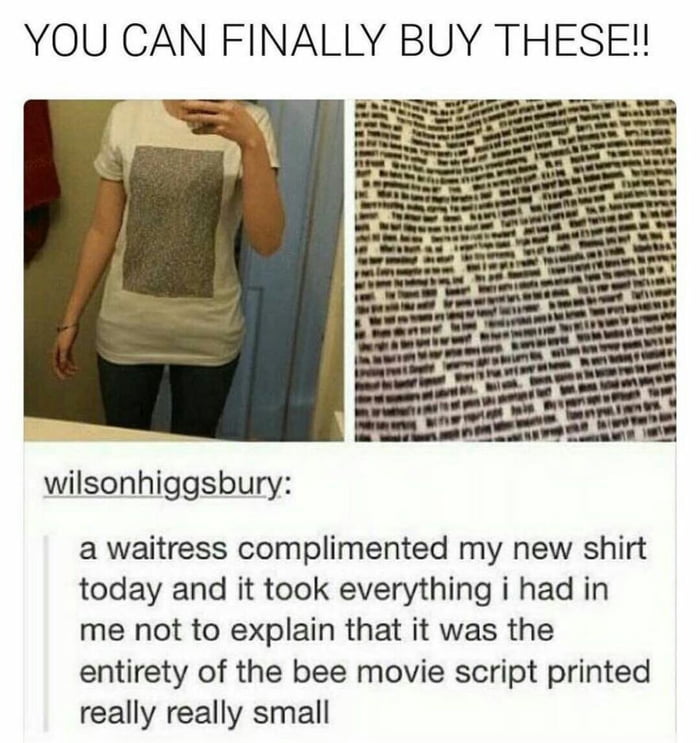 Bee Movie Script According to all known laws o