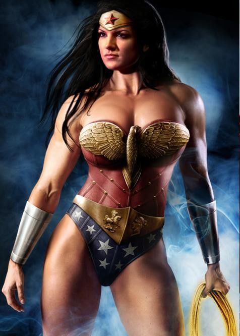 Gina Carano is still my choice for WonderWoman. . . Her acting is