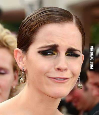 Emma Watson at WC - 9GAG