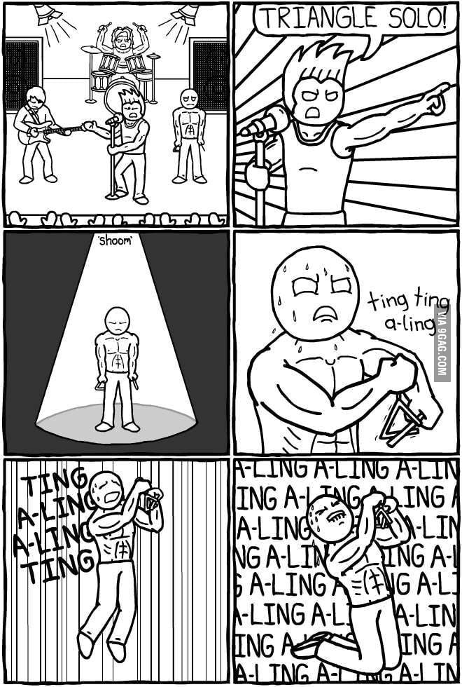 Epic Triangle solo. - 9GAG