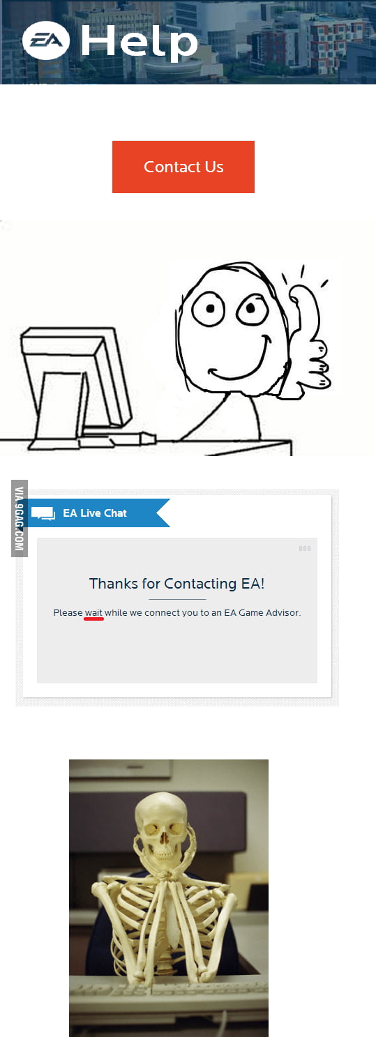 Chat live to ea
