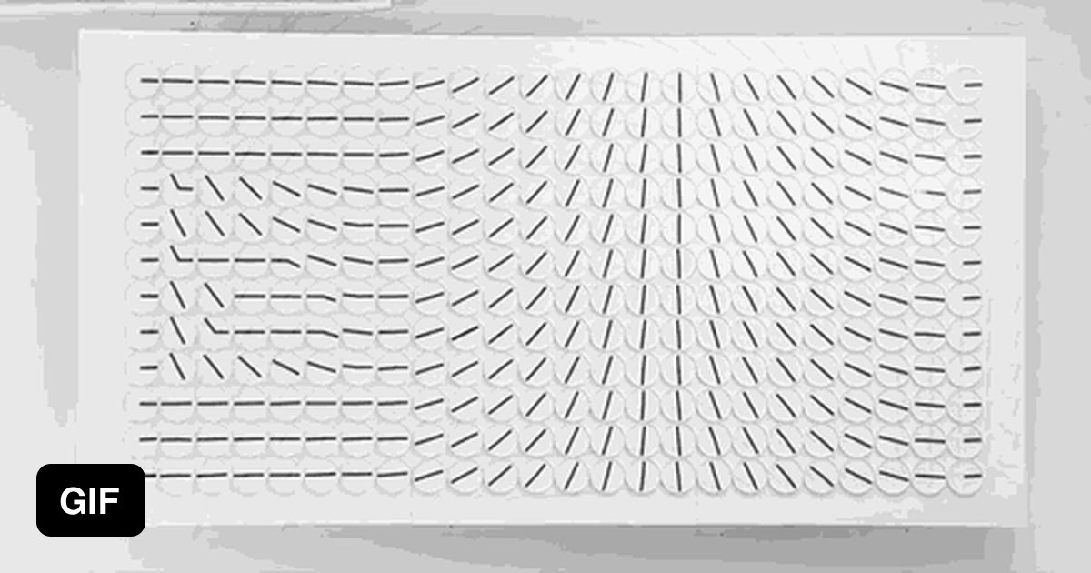 Digital clock made of analog clocks 9GAG