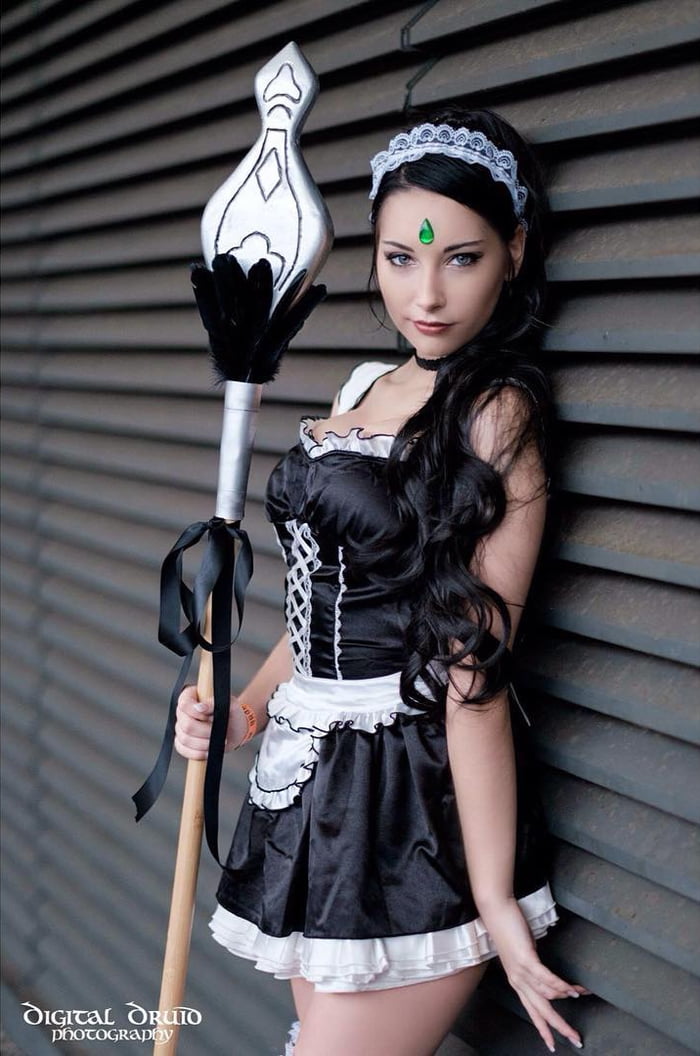 French Maid Cosplay Porn - Beke Cosplay as French Maid Nidalee (League of Legends) - 9GAG