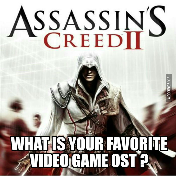 Mine is in AC2, especially Ezio Family - 9GAG