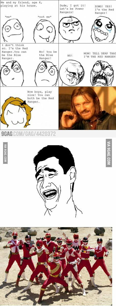 Red Ranger - 9GAG