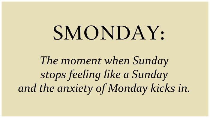 It's just another manic Smonday - 9GAG