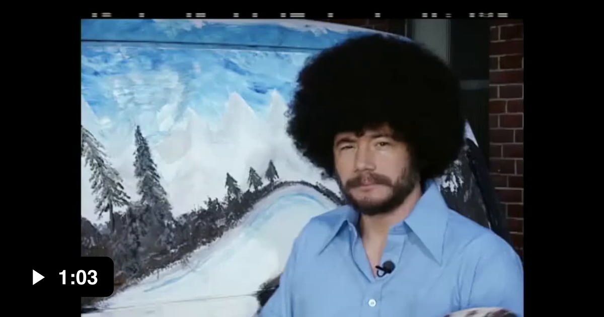 Bob Ross 9gag