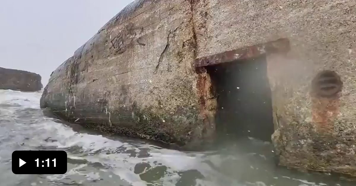 These are WWII bunkers along the coast of North Jutland (Denmark) - 9GAG