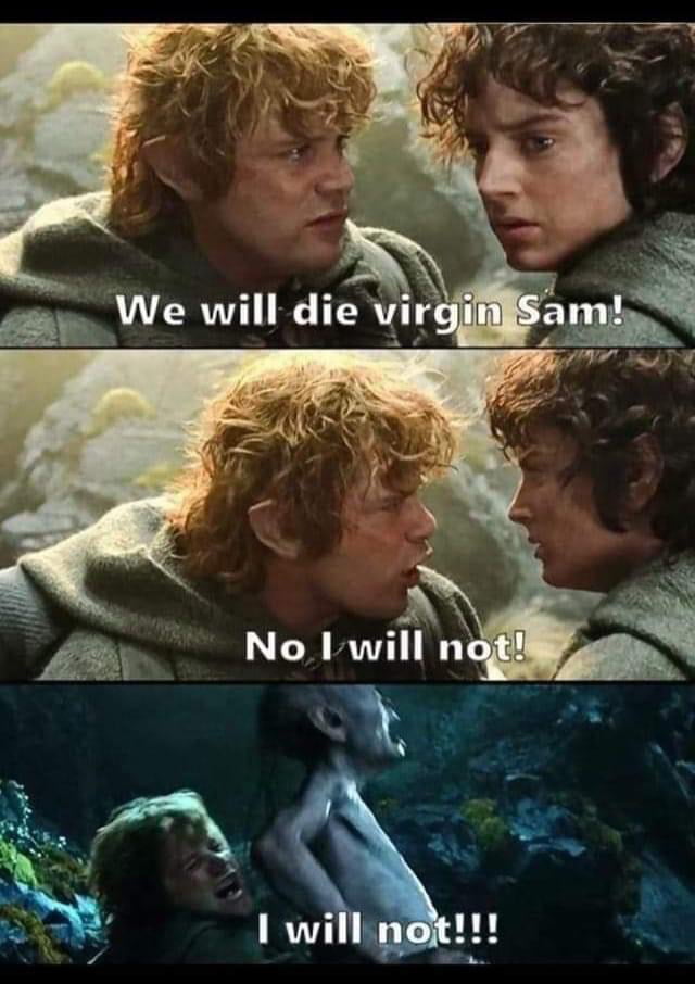 Sméagol takes sam into Mordor 9GAG