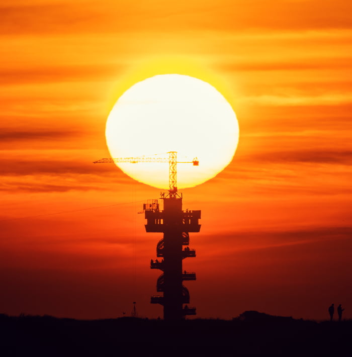 Sunset At The Scheveningen Pier 9GAG