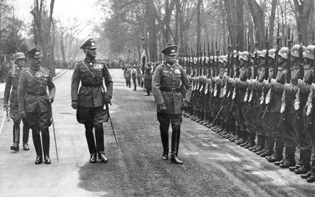 A German officer with a mustache. Never seen an officer with such a ...