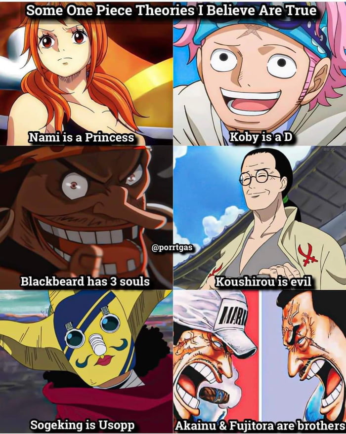 Sogeking is Usopp best theory - 9GAG