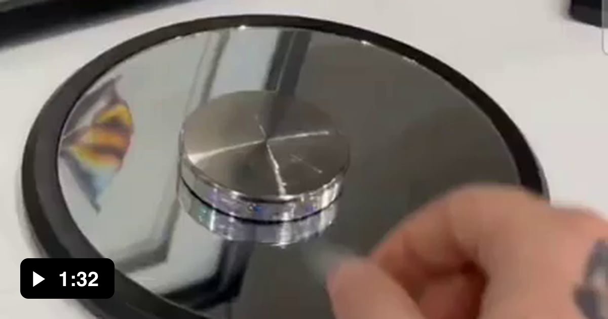 Euler's Disk a physics toy designed to demonstrate the interesting
