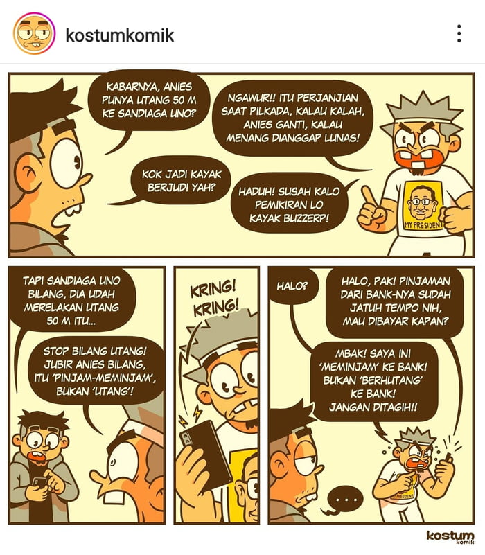 Pinjam Bukannya Sama Dengan Berhutang Yah 9gag