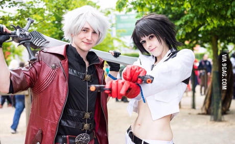 Dante and Lady Cosplay - Devil May Cry 4 - 9GAG