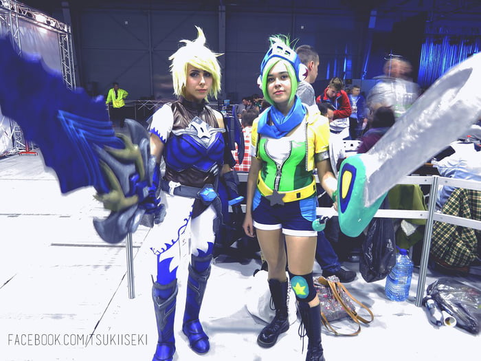 Arcade riven cosplay . it's a trap ! - 9GAG