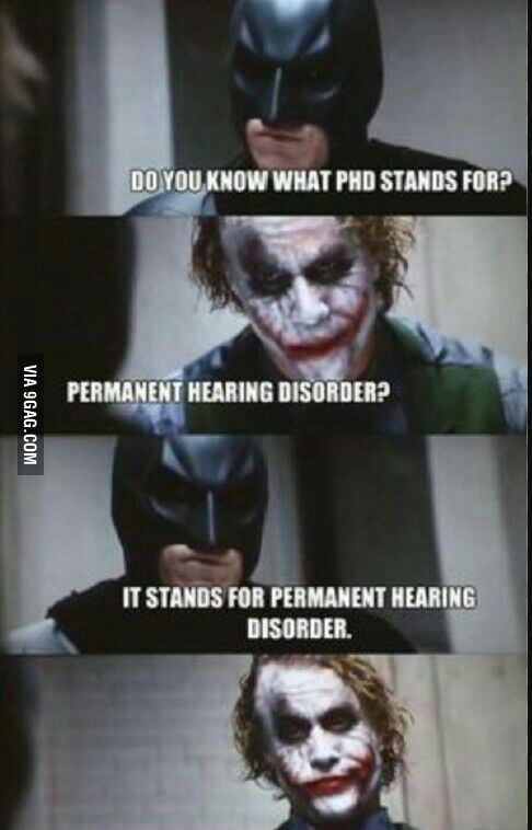 what does phd stand for joke