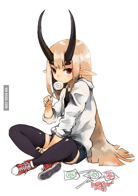 ruokavalikko: Anime Characters With Devil Horns