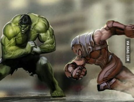 Who Would Win Hulk Vs Juggernaut 9gag