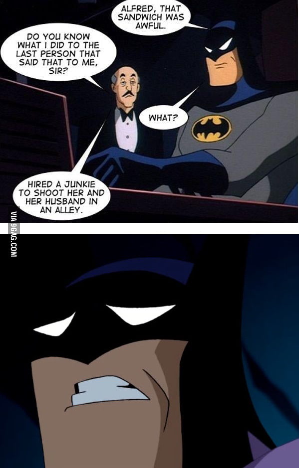 Poor batman - 9GAG