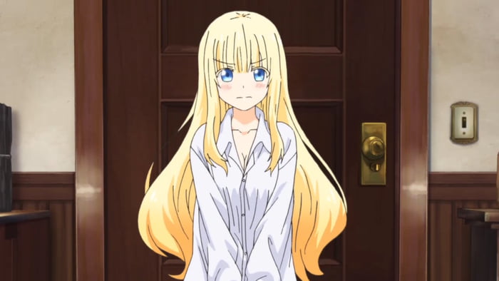 Anime blonde plastic my