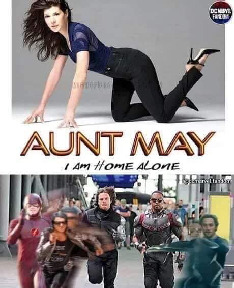 Aunt May Porn - She look so fine in the new film - 9GAG