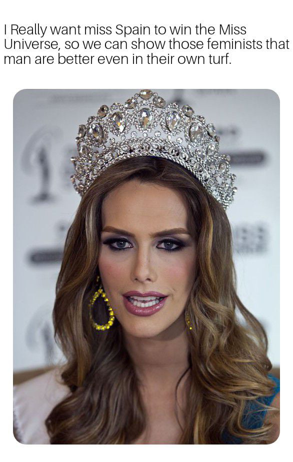 Trans Angela Ponce, miss Spain to participate in Miss Universe. - 9GAG