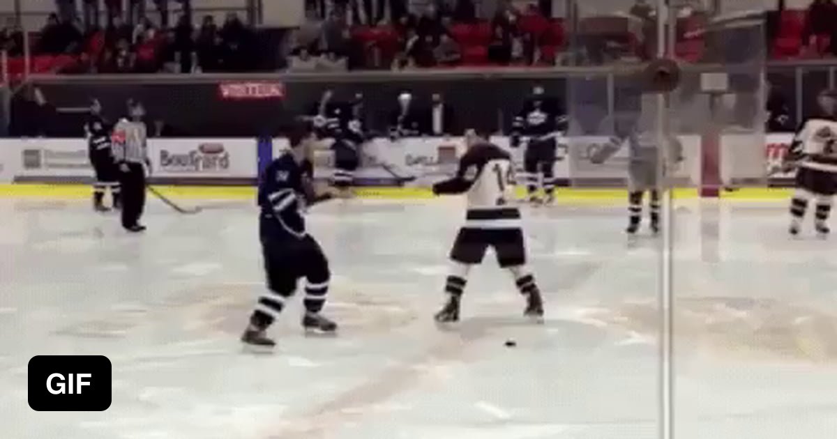 Best Hockey Fight Ever 9GAG