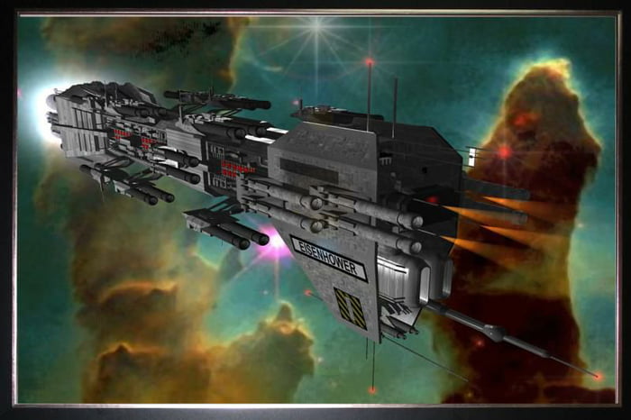 Babylon 5 - Nova-Class Dreadnought - Faction: Earth Alliance - 9GAG