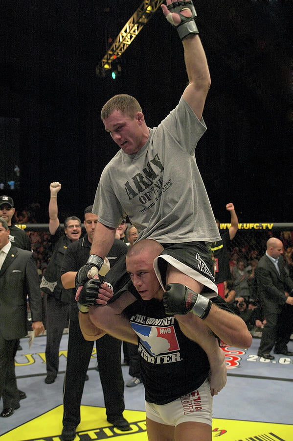 Sixteen Years Ago Today At Ufc 50 Georges St Pierre Suffered His First Pro Loss To Matt Hughes 