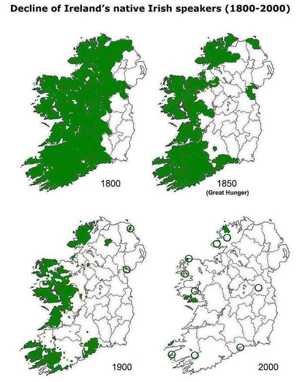 the-decline-of-the-irish-language-green-on-the-map-being-regions-that