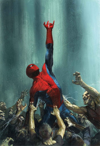 Spider-Man by Gabriele Dell'Otto - 9GAG