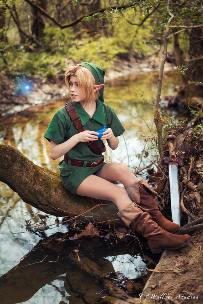 Link and Zelda cosplay by fenixfatalist - 9GAG