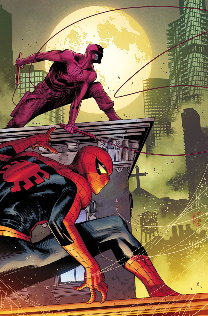 Daredevil and Spider-Man by Marco Checchetto - 9GAG