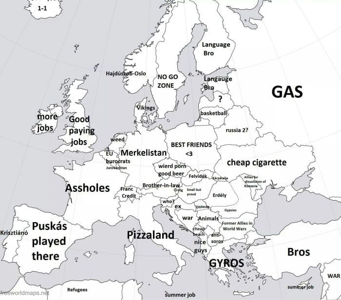 Stereotypes According To Hungary. - 9gag