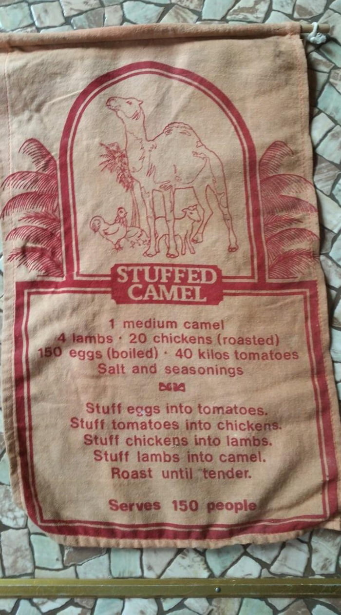 stuffed camel